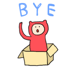 Colorful Kigurumi-san sticker #9465197