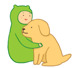 Colorful Kigurumi-san sticker #9465205