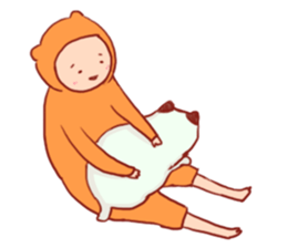 Colorful Kigurumi-san sticker #9465206