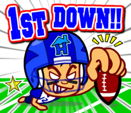 Home Supporter <American Football> sticker #9465532