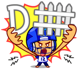 Home Supporter <American Football> sticker #9465544