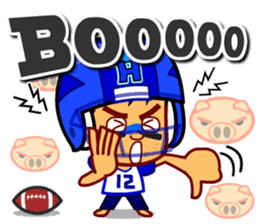 Home Supporter <American Football> sticker #9465559