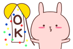 Pink Rabbit!2 sticker #9465592
