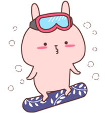 Pink Rabbit!2 sticker #9465595