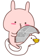 Pink Rabbit!2 sticker #9465596