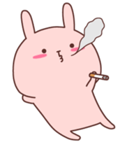 Pink Rabbit!2 sticker #9465601