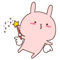 Pink Rabbit!2 sticker #9465607