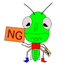 Grasshopper sticker #9465853