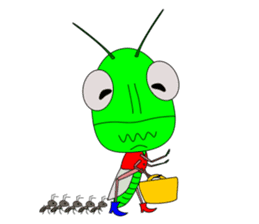 Grasshopper sticker #9465871