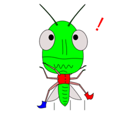 Grasshopper sticker #9465885