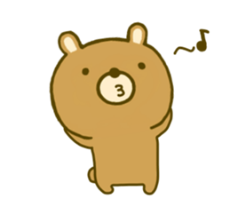 bear kumanokumasan 2 sticker #9466398