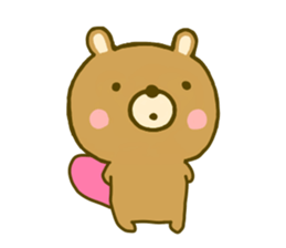 bear kumanokumasan 2 sticker #9466401