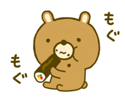 bear kumanokumasan 2 sticker #9466404