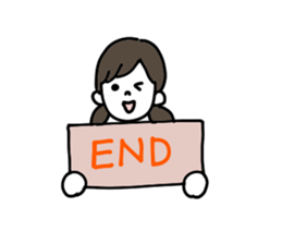 Daily life of the care worker sticker #9467847