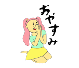 Precocious child sticker #9468885