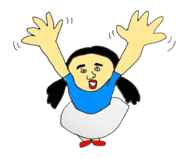 Precocious child sticker #9468886