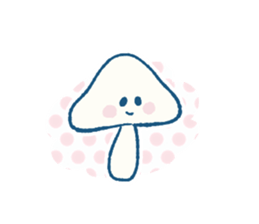 Natural mushrooms stickers sticker #9469422