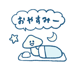 Natural mushrooms stickers sticker #9469446