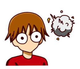 smartphone game man sticker #9469493