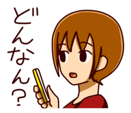 smartphone game man sticker #9469502
