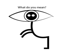 Mr.Eyes sticker #9470043