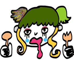 useful girls sticker #9470564