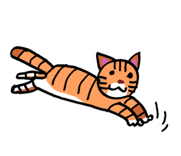 Clutter of cats sticker #9471129