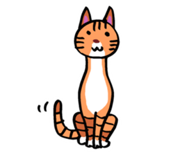 Clutter of cats sticker #9471130