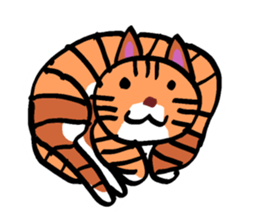 Clutter of cats sticker #9471131