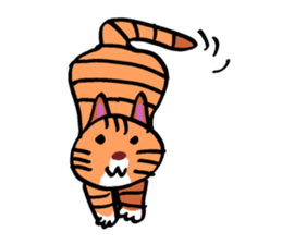 Clutter of cats sticker #9471134