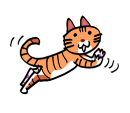 Clutter of cats sticker #9471135