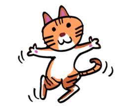 Clutter of cats sticker #9471137