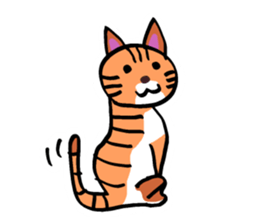 Clutter of cats sticker #9471142