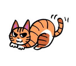 Clutter of cats sticker #9471144