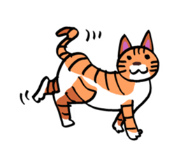 Clutter of cats sticker #9471147