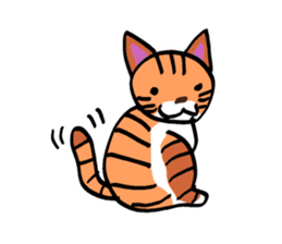 Clutter of cats sticker #9471149