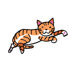 Clutter of cats sticker #9471150
