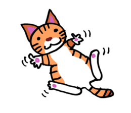 Clutter of cats sticker #9471153