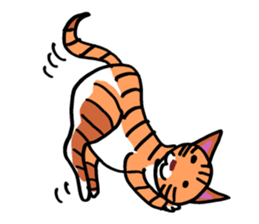 Clutter of cats sticker #9471154