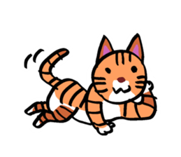 Clutter of cats sticker #9471155