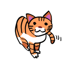 Clutter of cats sticker #9471160