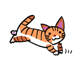 Clutter of cats sticker #9471162