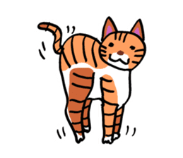 Clutter of cats sticker #9471163