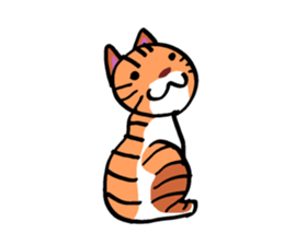 Clutter of cats sticker #9471165
