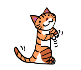 Clutter of cats sticker #9471167