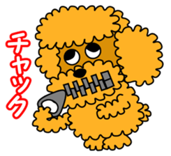 JIN-JIN Poodle Life (3rd) sticker #9471573