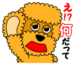 JIN-JIN Poodle Life (3rd) sticker #9471575