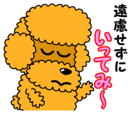 JIN-JIN Poodle Life (3rd) sticker #9471586