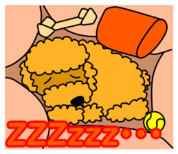 JIN-JIN Poodle Life (3rd) sticker #9471589