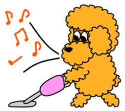 JIN-JIN Poodle Life (3rd) sticker #9471590